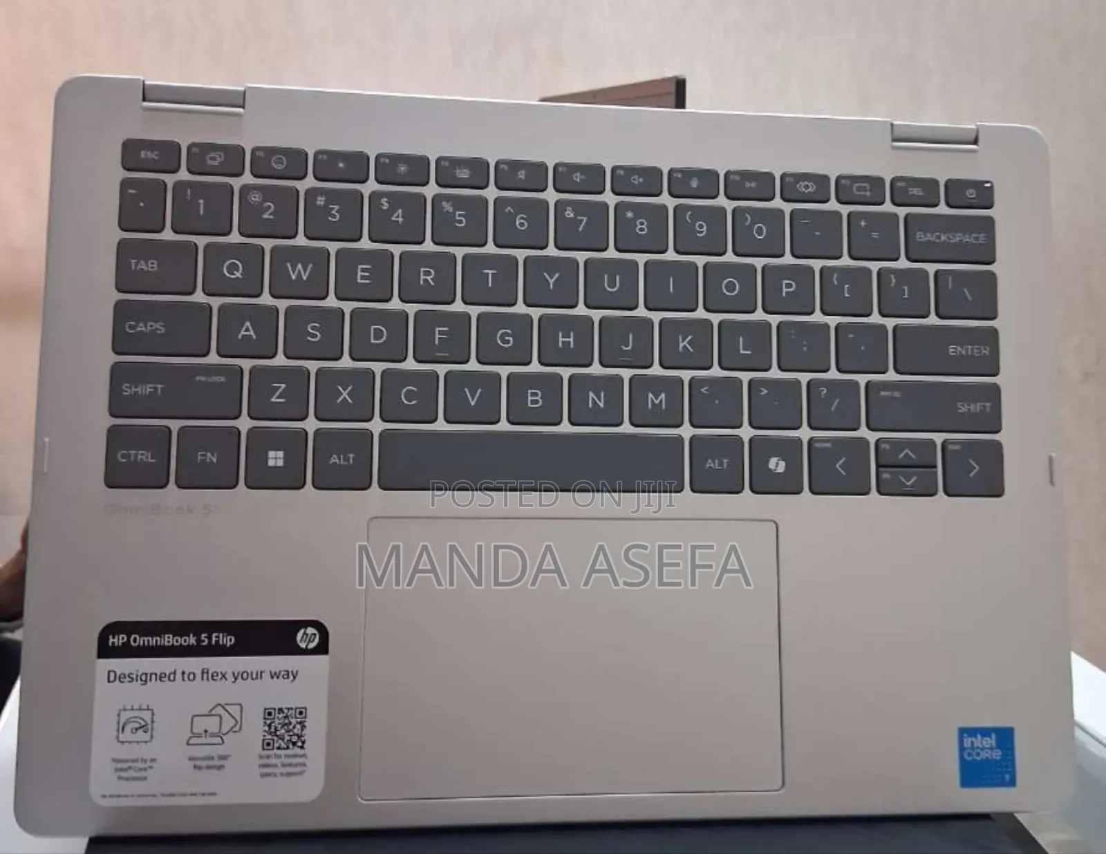 New Laptop HP OmniBook 5 Flip 14-Fp0023dx 16GB Intel Core 7 SSD 512GB