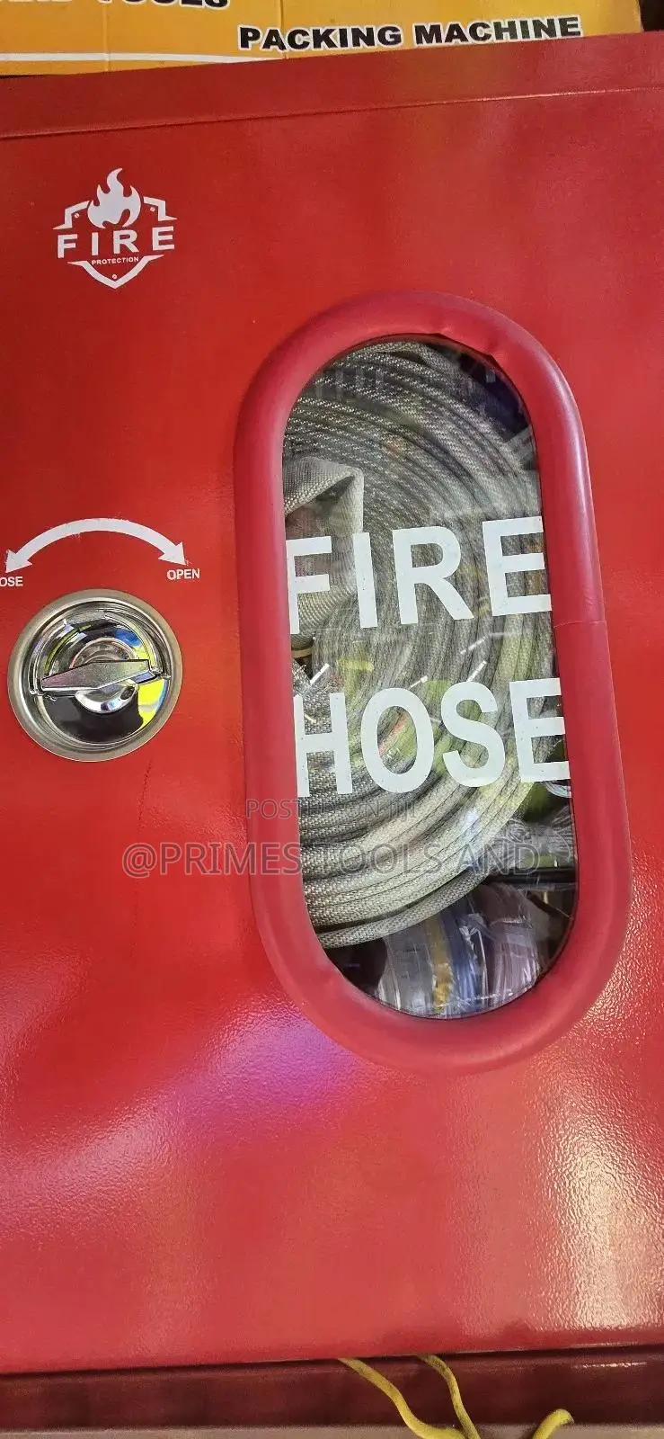 🔥 Fire Hose Cabinet (የእሳት እርዳታ ሳጥን)