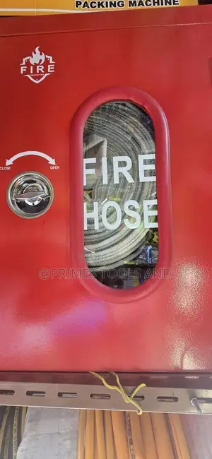 🔥 Fire Hose Cabinet (የእሳት እርዳታ ሳጥን)