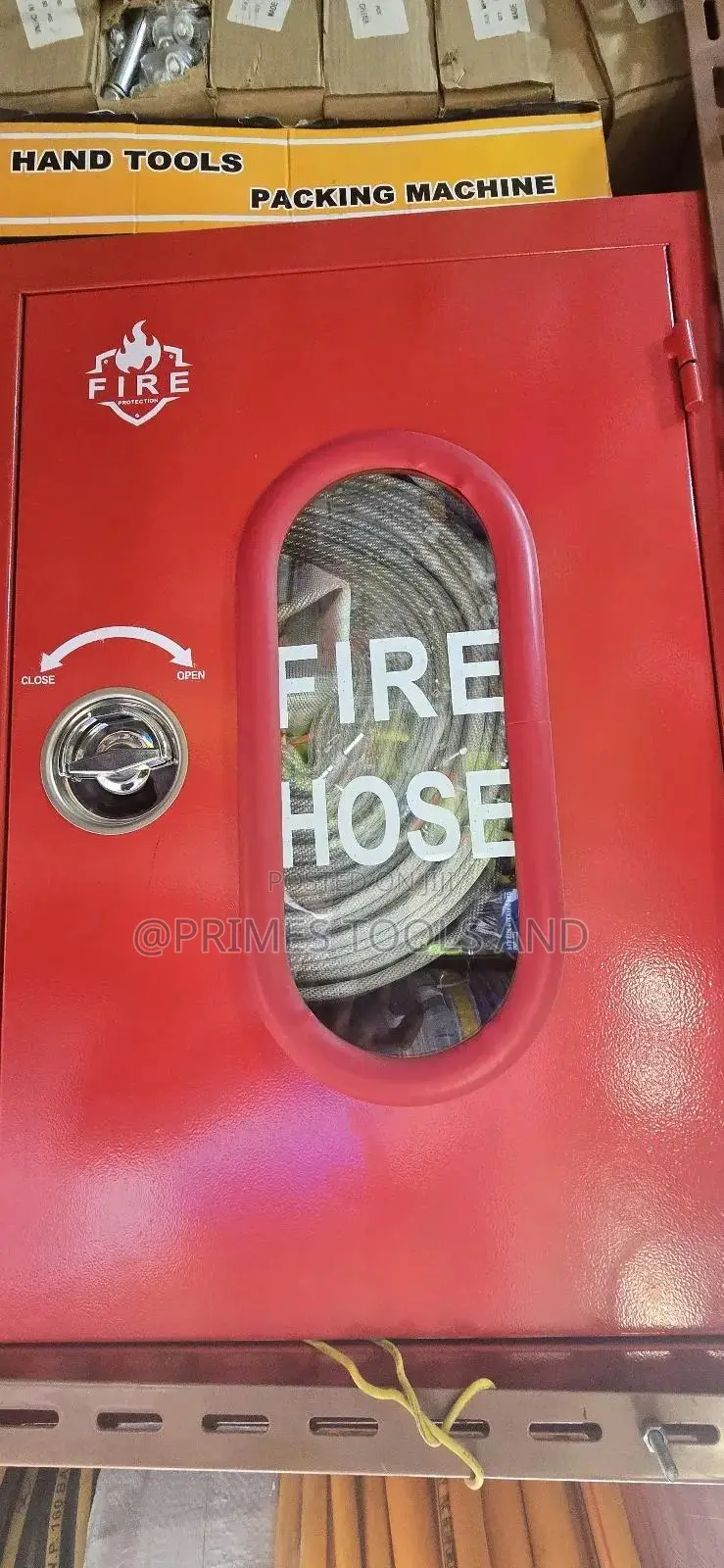 🔥 Fire Hose Cabinet (የእሳት እርዳታ ሳጥን)