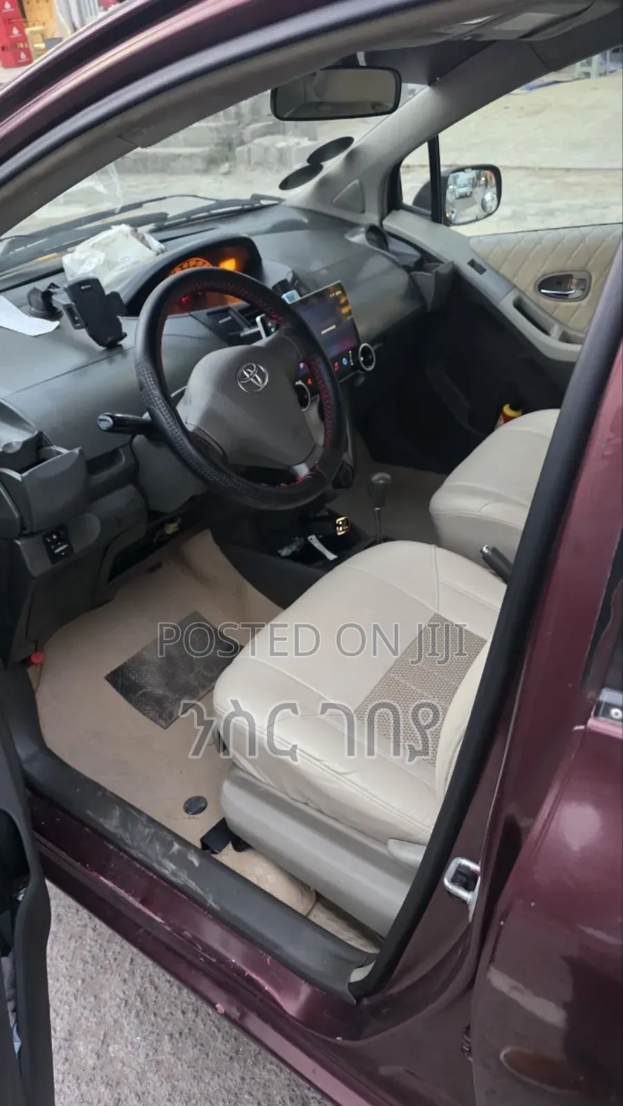 Toyota Yaris 2008 Red