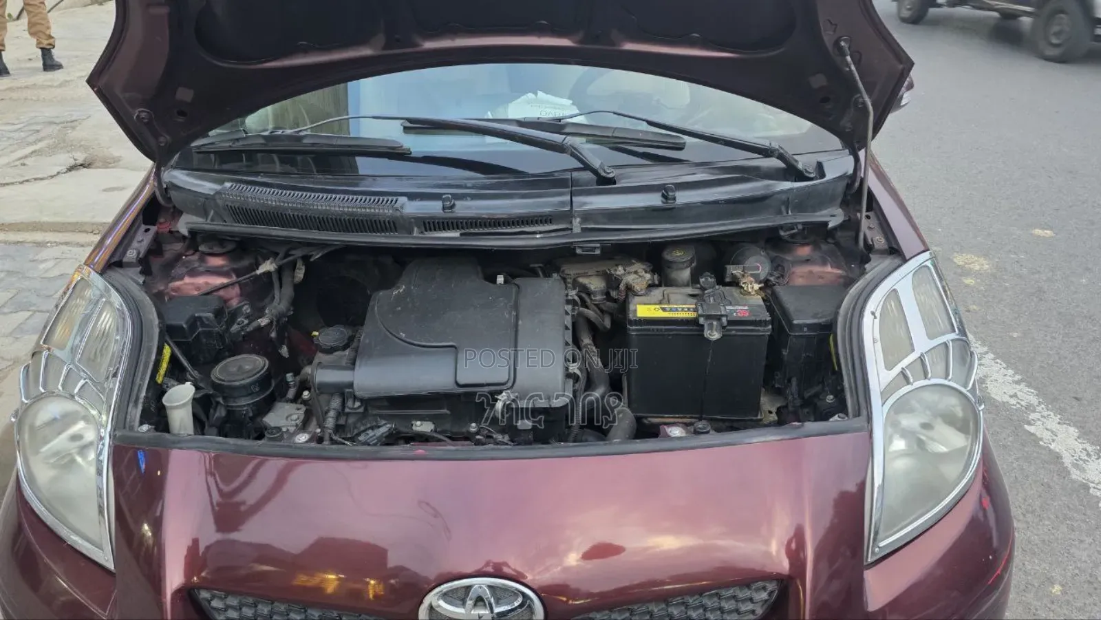 Toyota Yaris 2008 Red