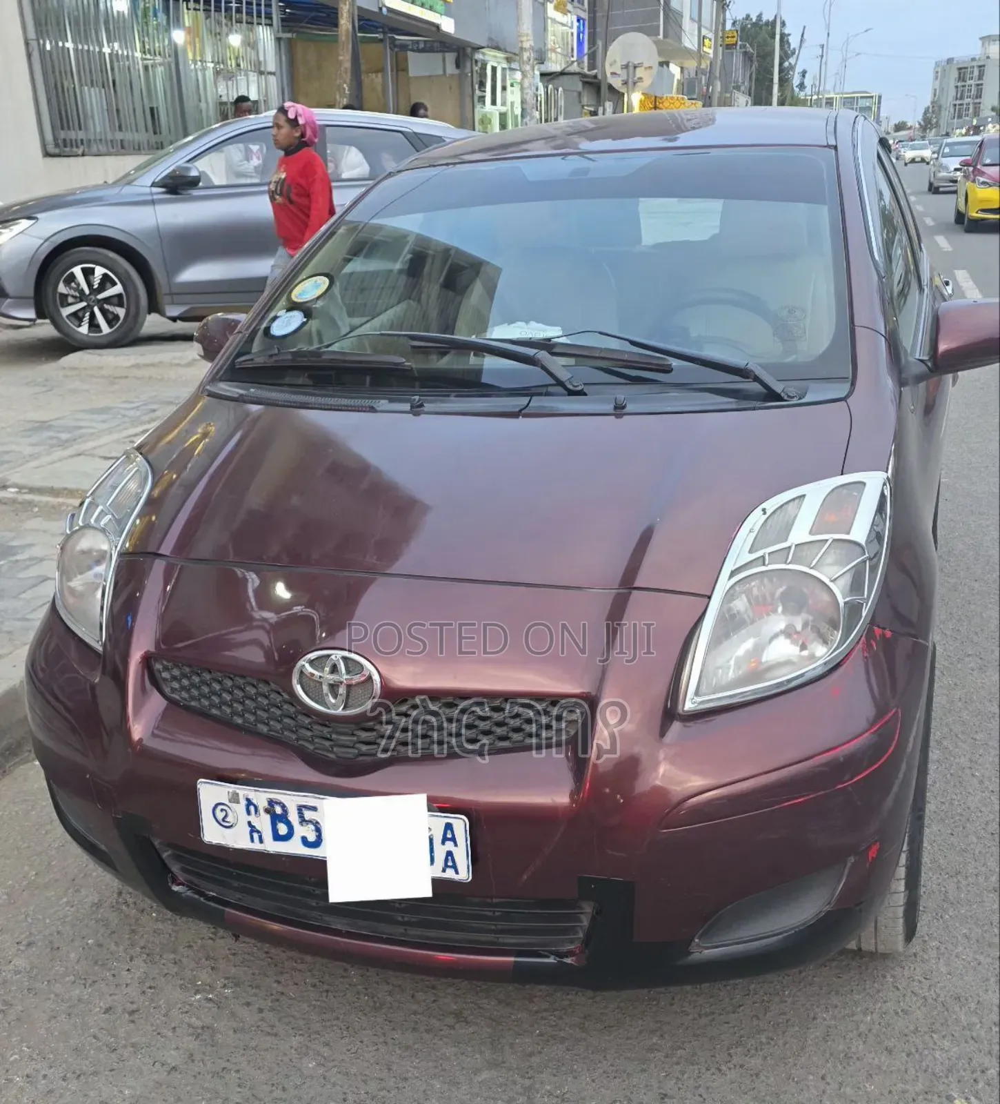 Toyota Yaris 2008 Red