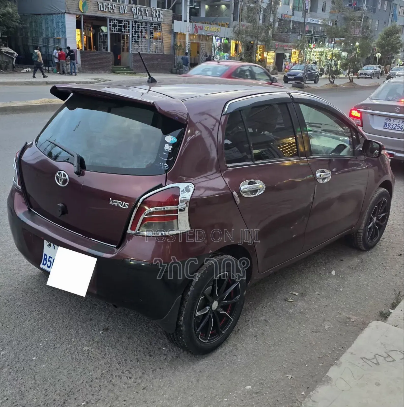 Toyota Yaris 2008 Red