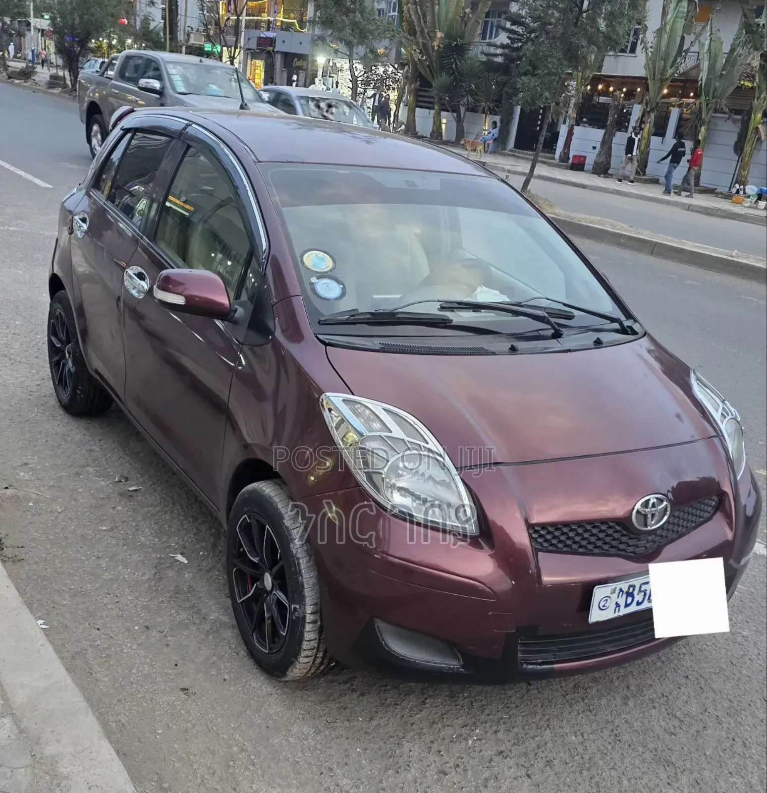 Toyota Yaris 2008 Red