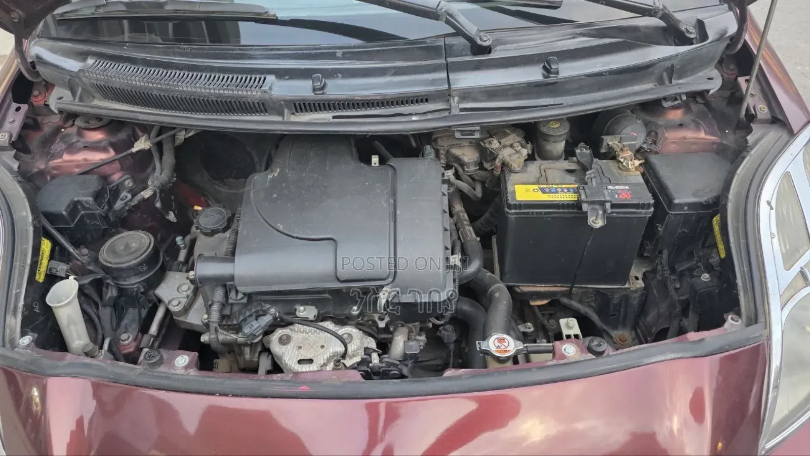 Toyota Yaris 2008 Red