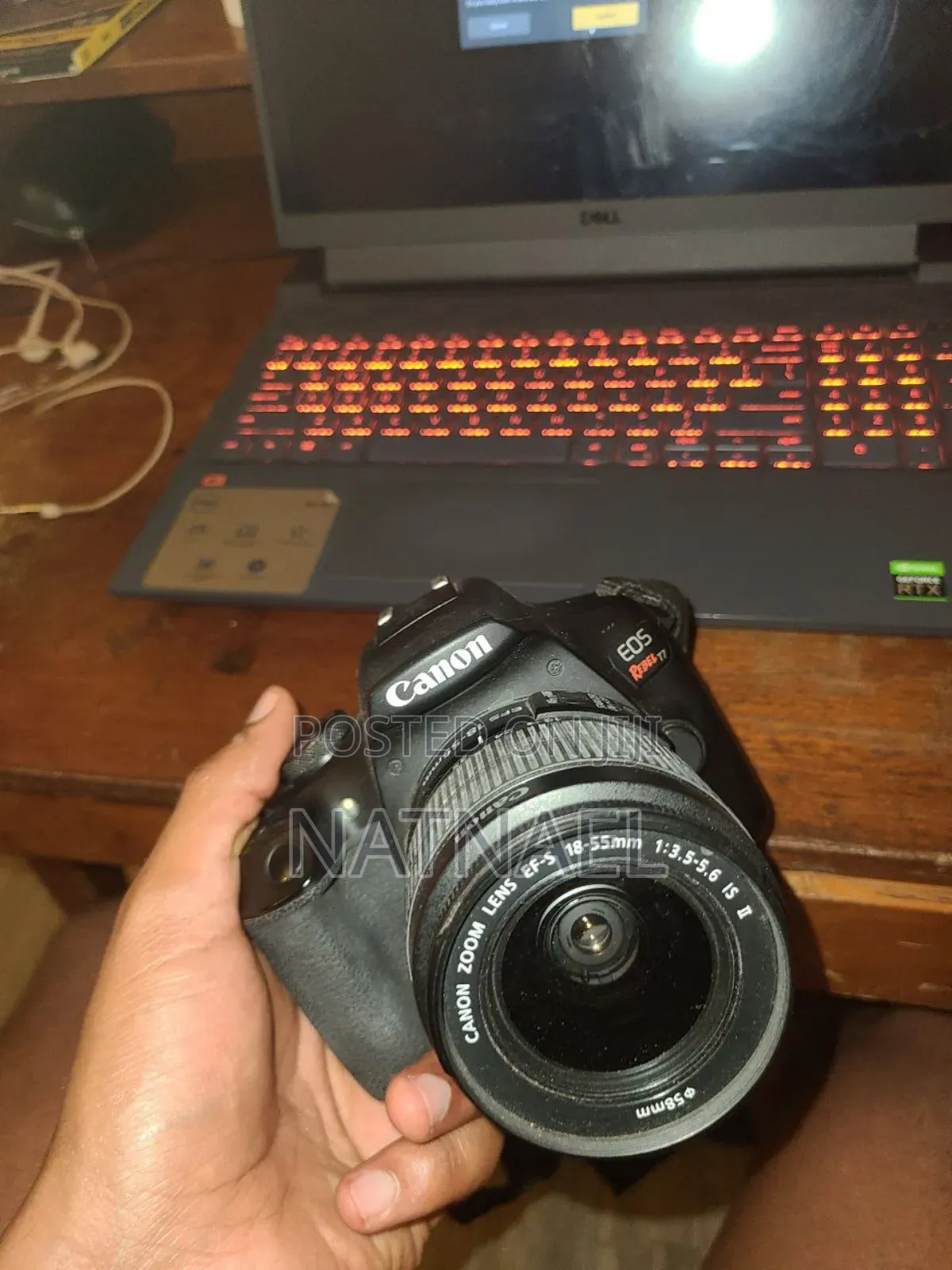 Canon Eos Rebel T7 DSLR Camera With 18-55mm Lens | Built-in Wi-Fi