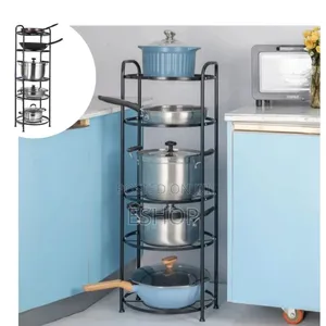 5-tier Adjustable Wire Storage Cart