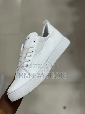 Original Boss White Leather-Shoes [On Holiday Sale] (Free Delivery )