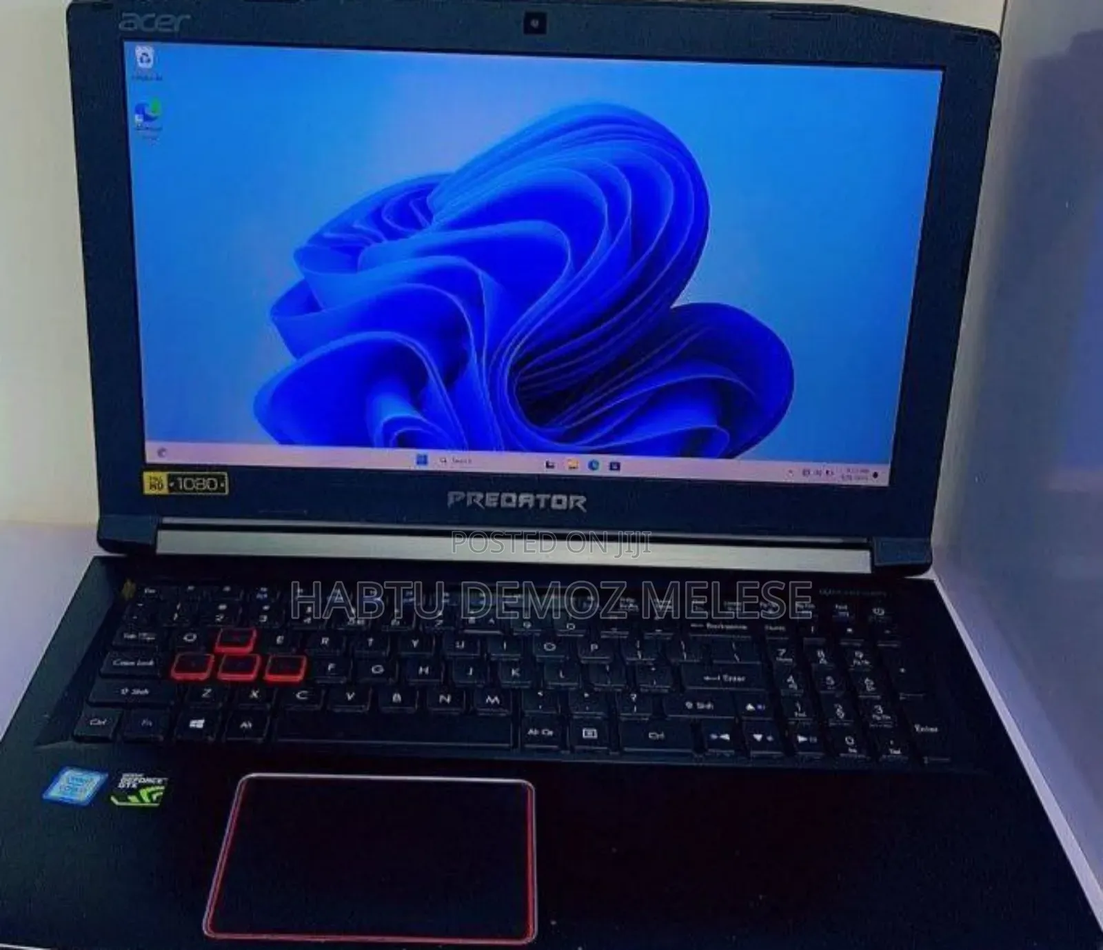 New Laptop Acer Predator Helios 300 16GB Intel Core I7 SSD 1T