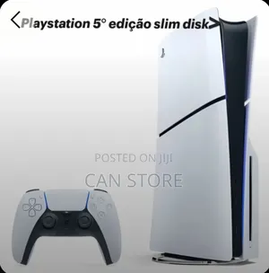 Playstation 5slim Disk With 1controller Ps5 ብዛት አለን 1tb Storage ደዉሉልን