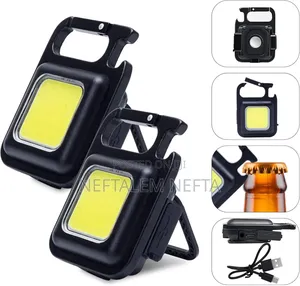 Photo - Cob Rechargeble Keychain Lamp