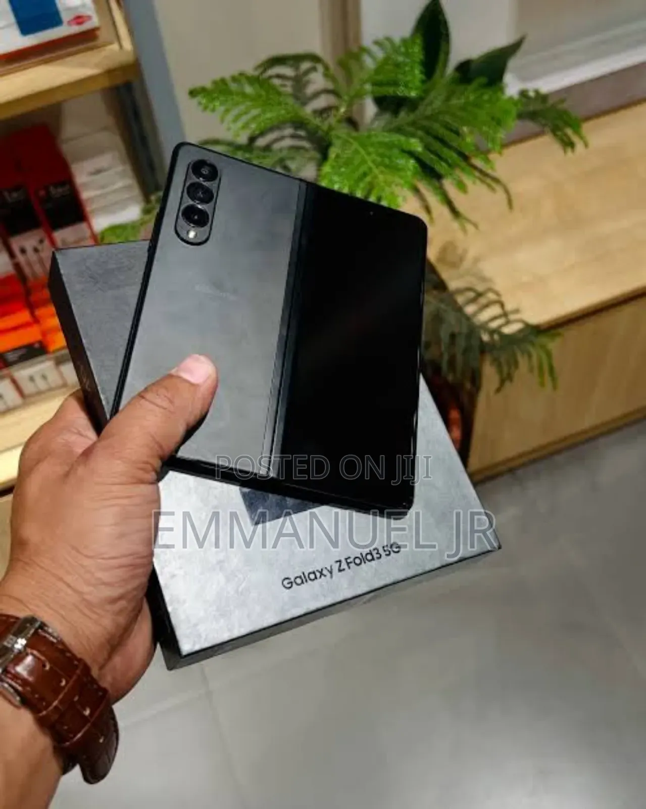 New Samsung Galaxy Z Fold 3 256 GB Black