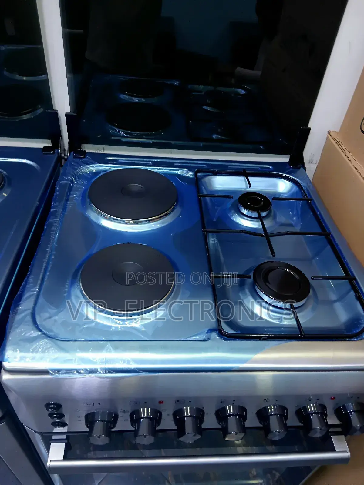 Kumtel Oven 60x60 Stainless Still Freestanding Oven