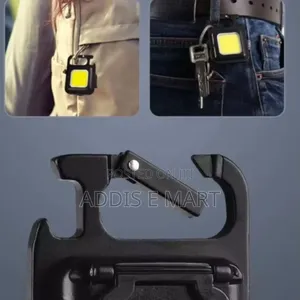 Cob Rechargable And Waterproof Keychain Lamp