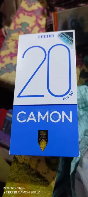 Photo - New Tecno Camon 20 Pro 5G 256 GB Black