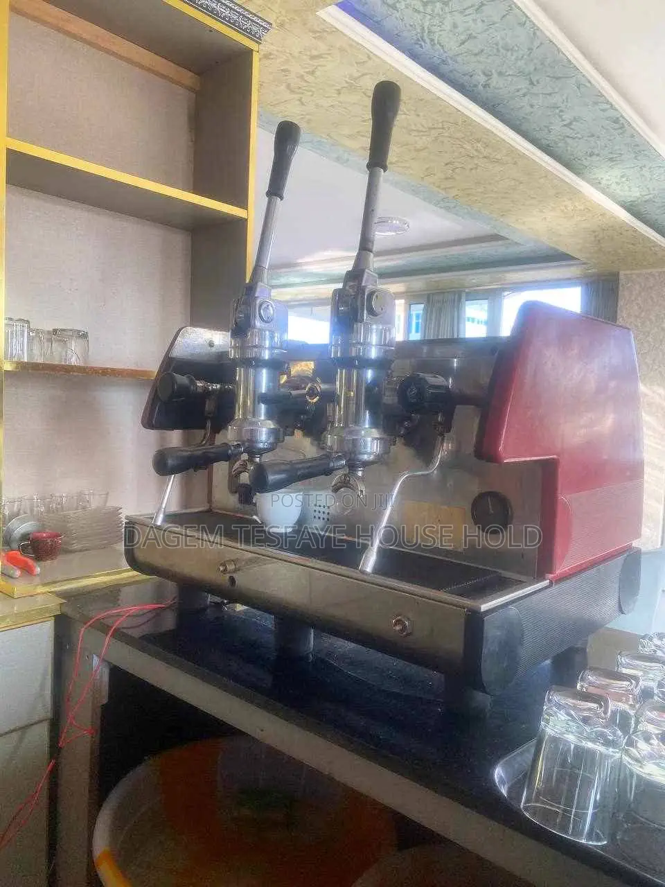 Lapvoni Coffee Machine ቡና ማሽን