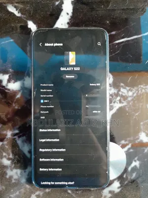 Photo - Samsung Galaxy S22 5G 256 GB Black