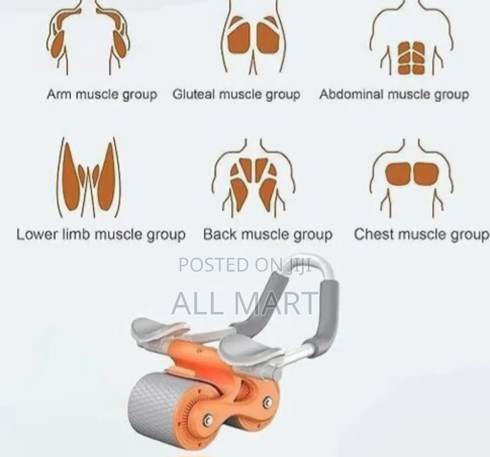 Elbow Support Rebound Abdominal Wheel