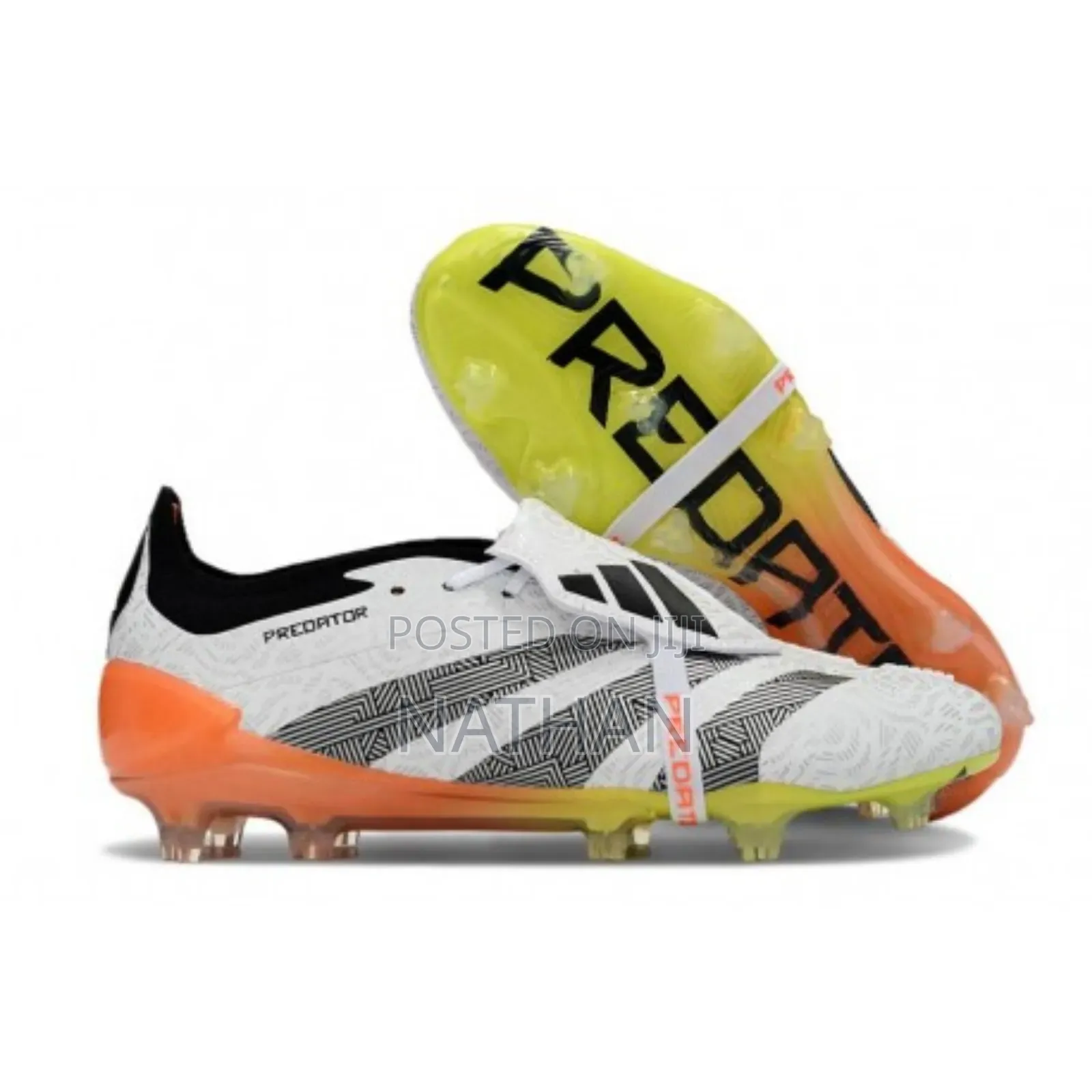 Adidas Predator Elite Fold-Over Tongue Firm Ground Cleats.