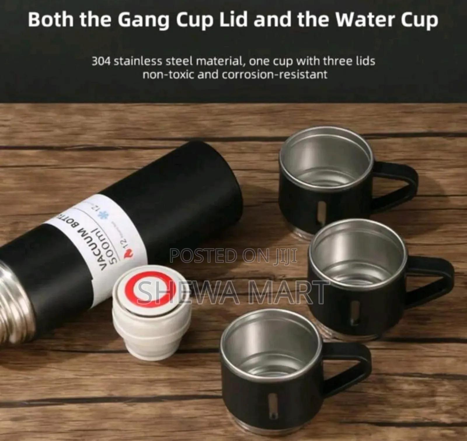 Stainless Steel Vacuum Flask Gift Set Business Style Bottle Outdoor