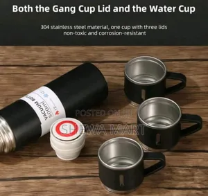 Photo - Stainless Steel Vacuum Flask Gift Set Business Style Bottle Outdoor