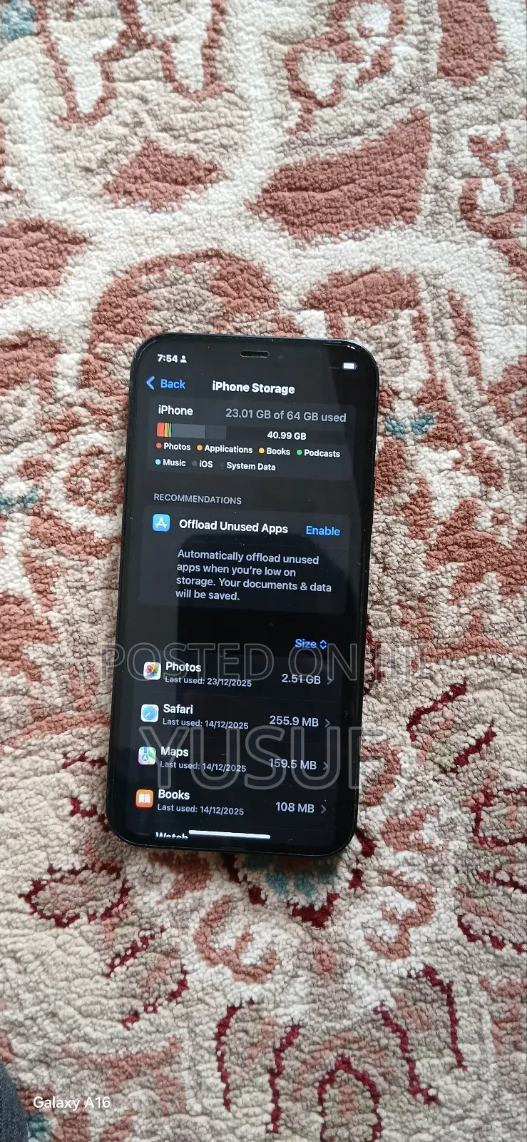 Apple iPhone 12 64 GB Black