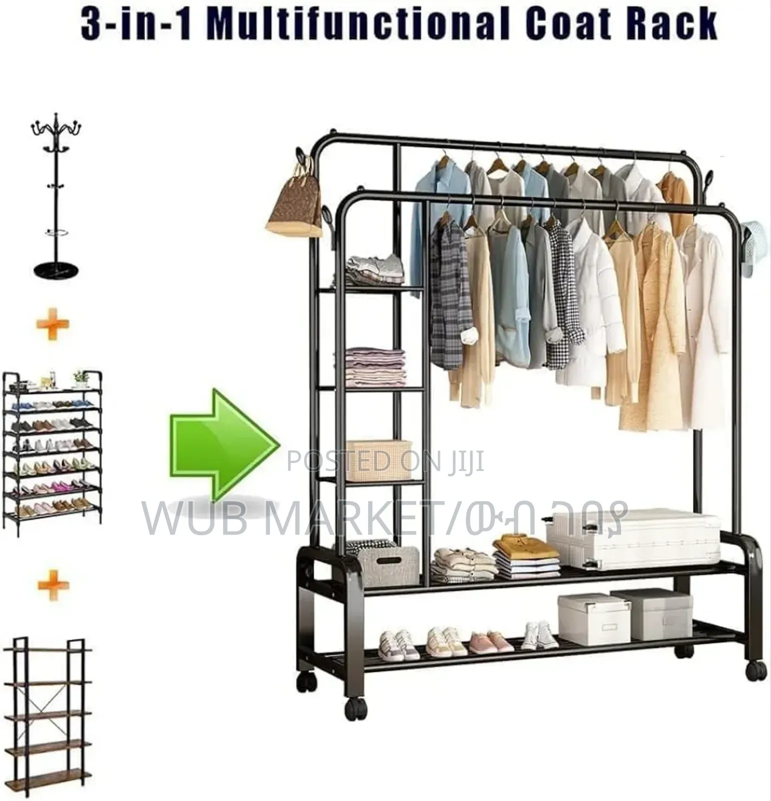 Amazing Cloth And Shoe Rack