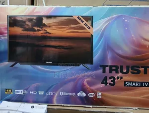 Trust 43” Smart Android Tv – New Arrival | Double Glass | Hd Display
