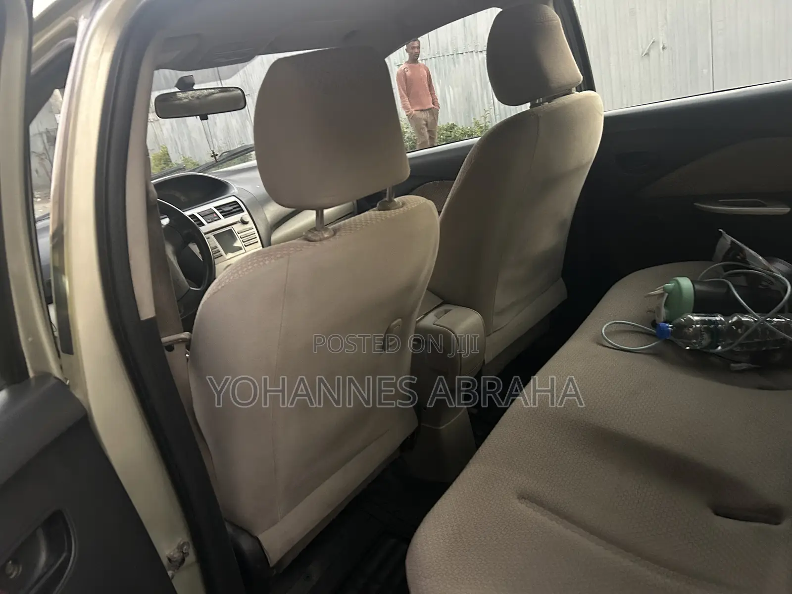Toyota Belta 2007 Beige