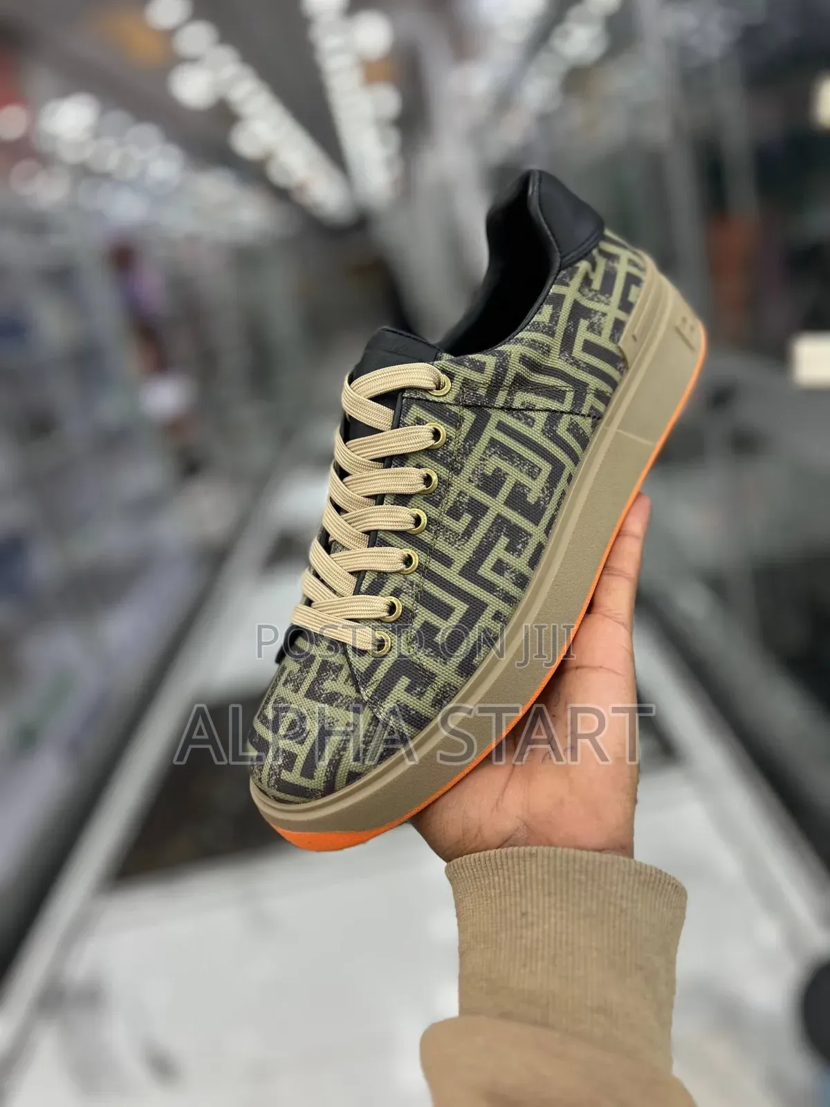 Balmain High Master Quality Flat Master Quality Shoes.