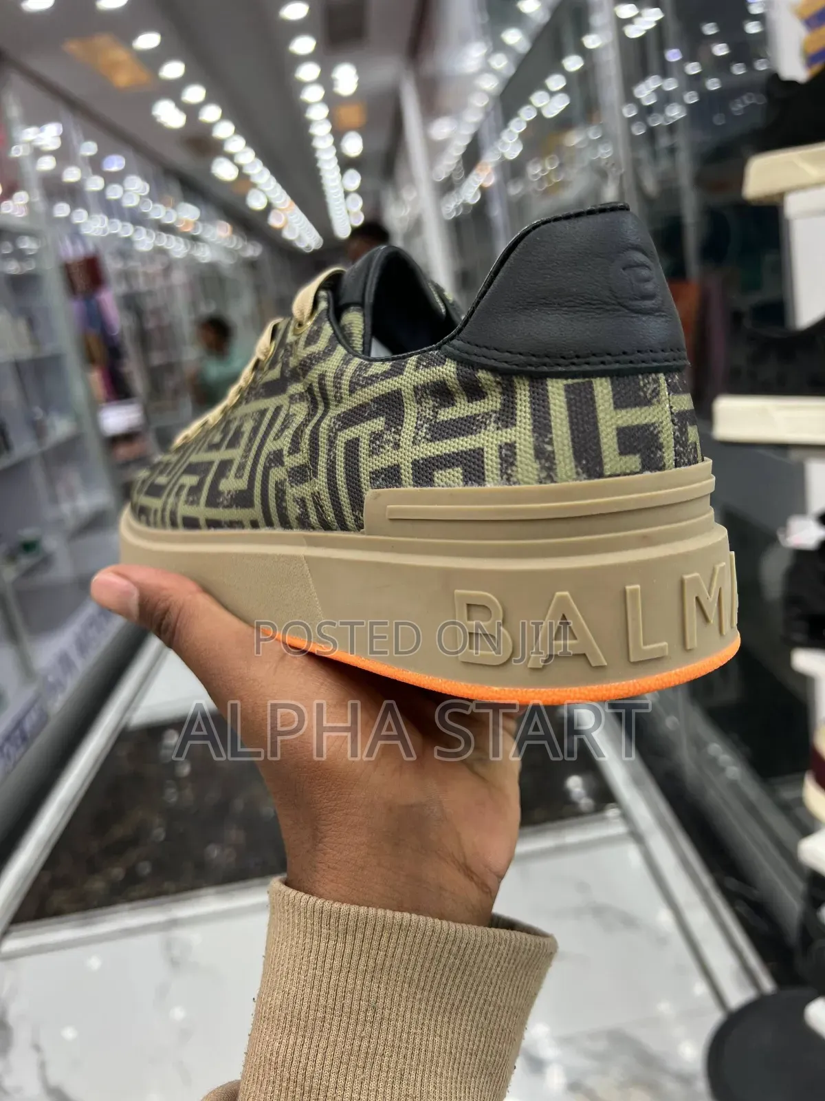 Balmain High Master Quality Flat Master Quality Shoes.