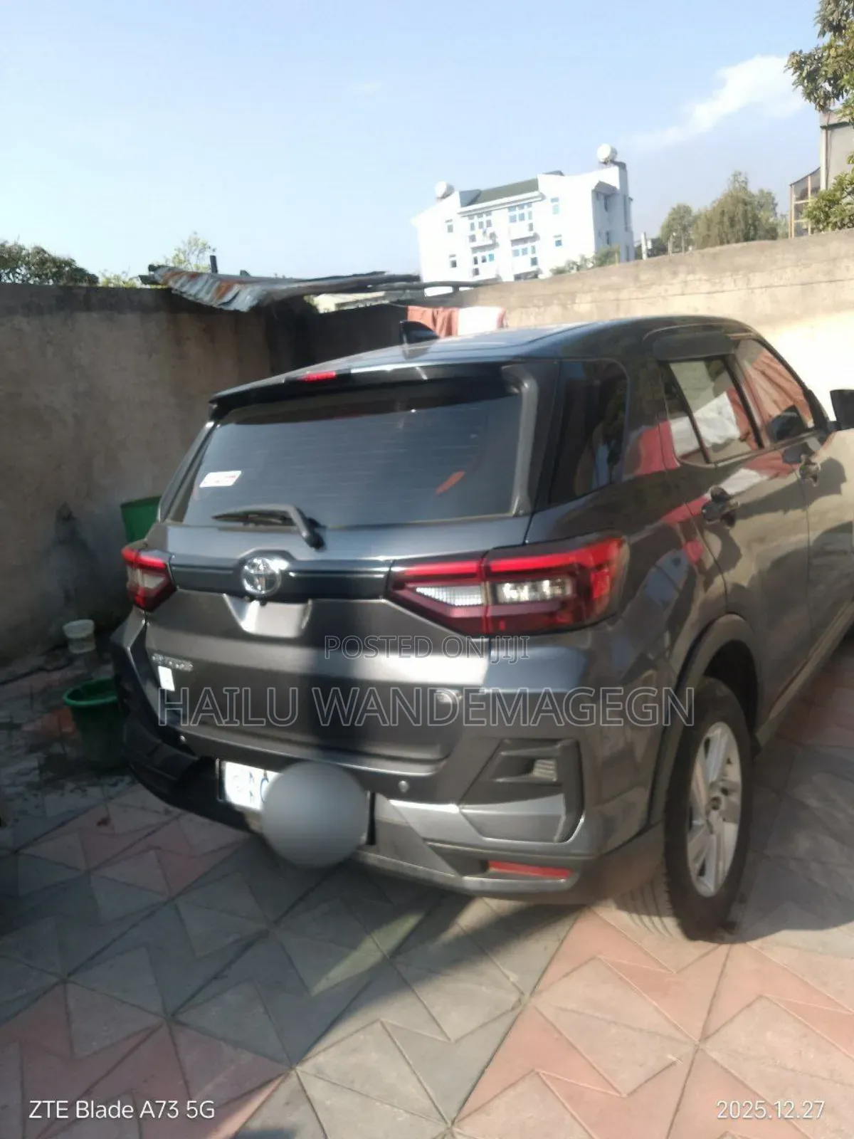 New Toyota Raize 2022 Gray