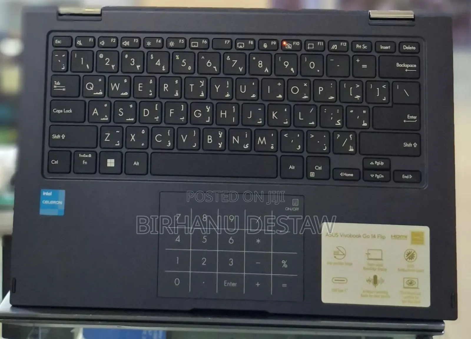 New Laptop Asus 4GB Intel Celeron SSD 128GB