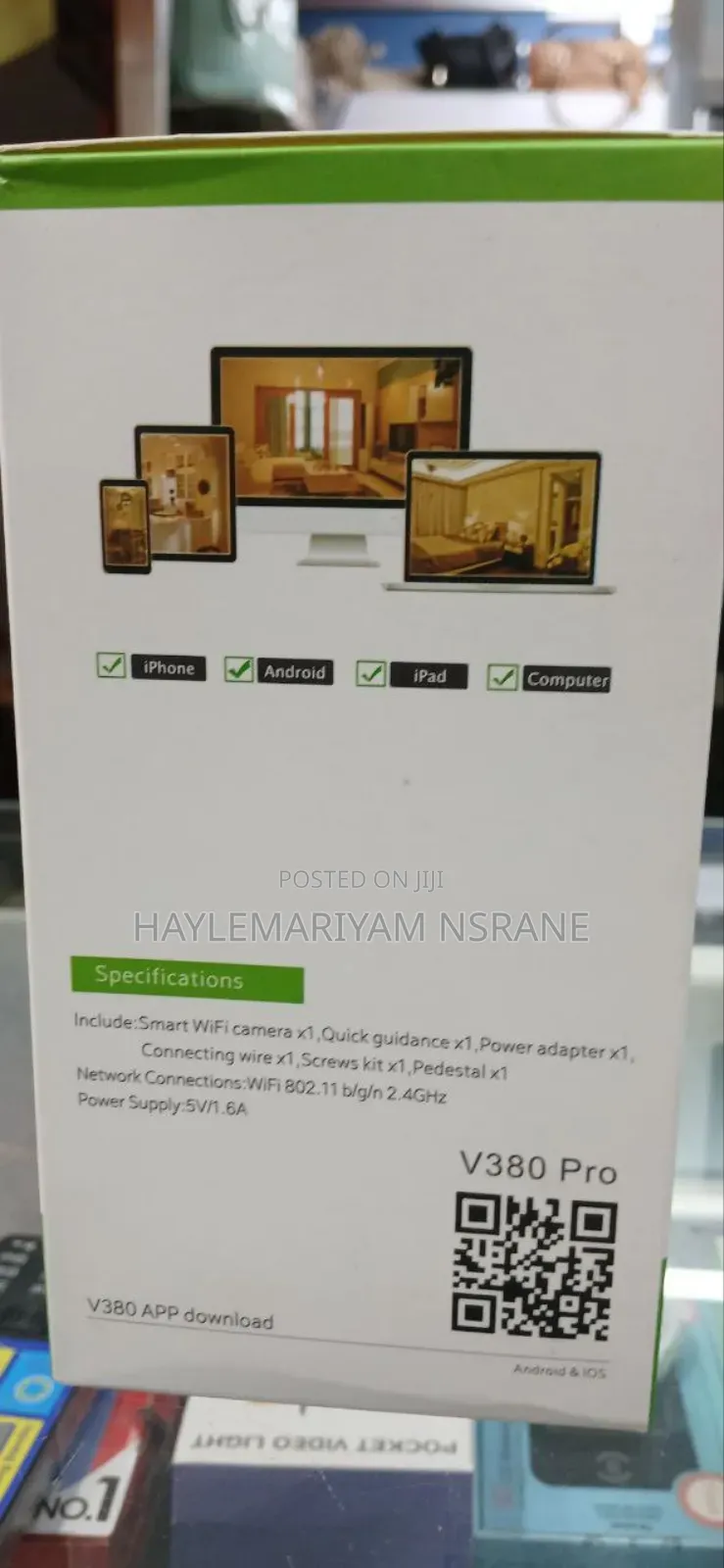 Smart Wifi + Sim Security Camera