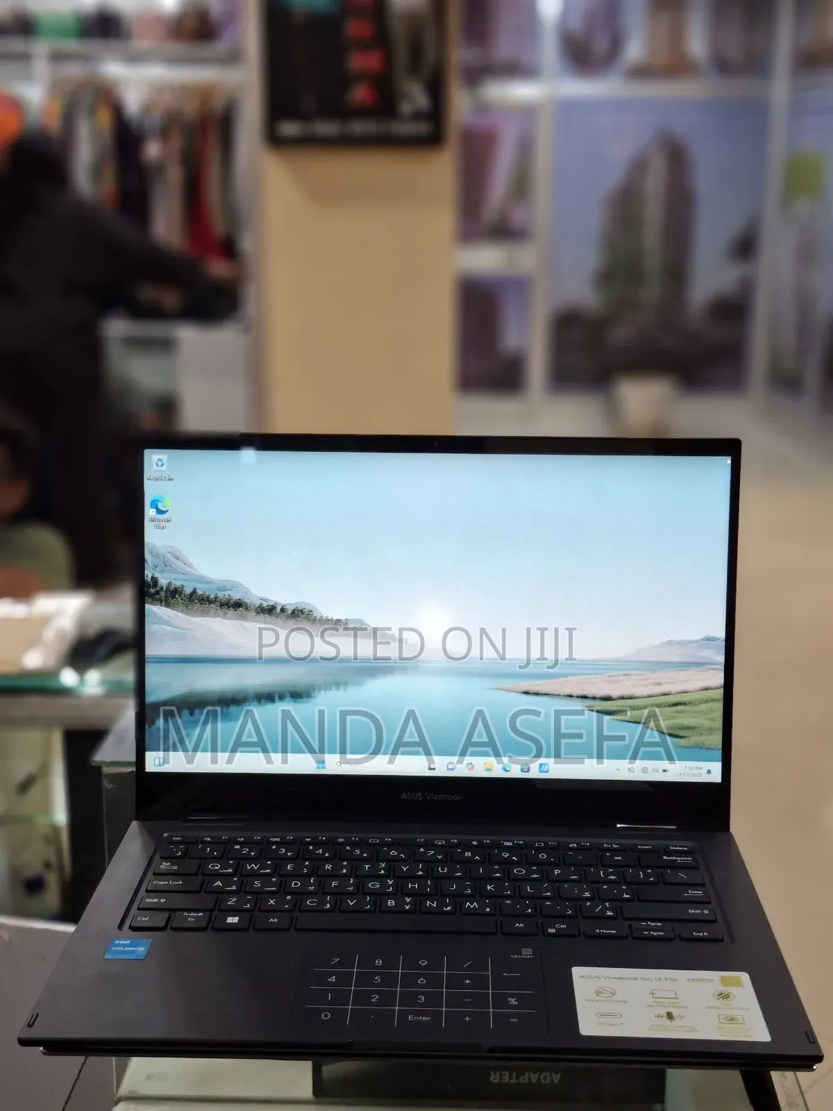 New Laptop Asus 4GB Intel Pentium SSD 128GB