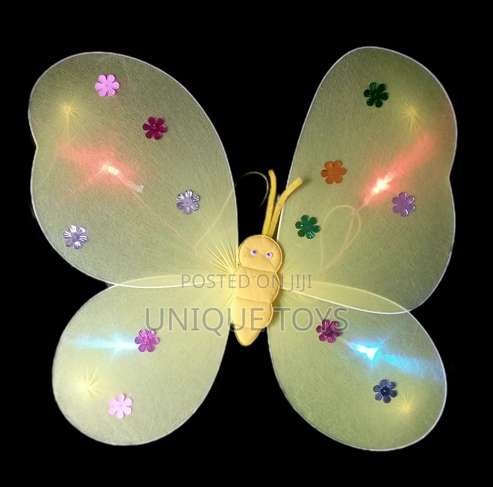 Light-Up Butterfly Wings With Led Lights