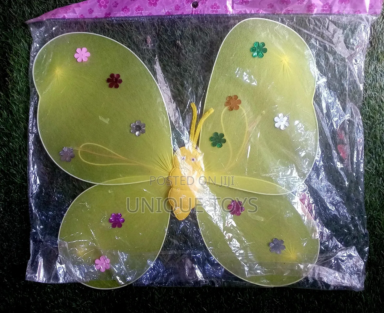 Light-Up Butterfly Wings With Led Lights