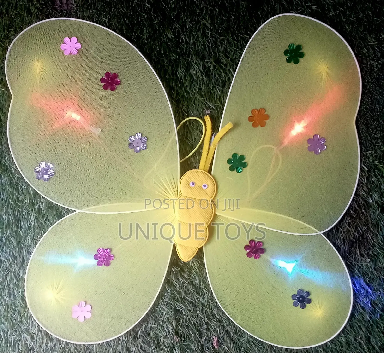 Light-Up Butterfly Wings With Led Lights