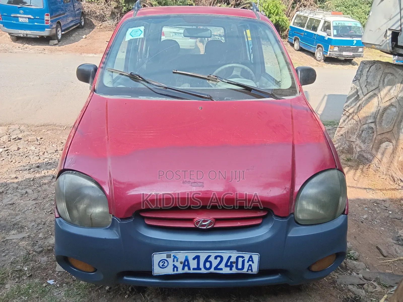 Hyundai Atos 1998 Red