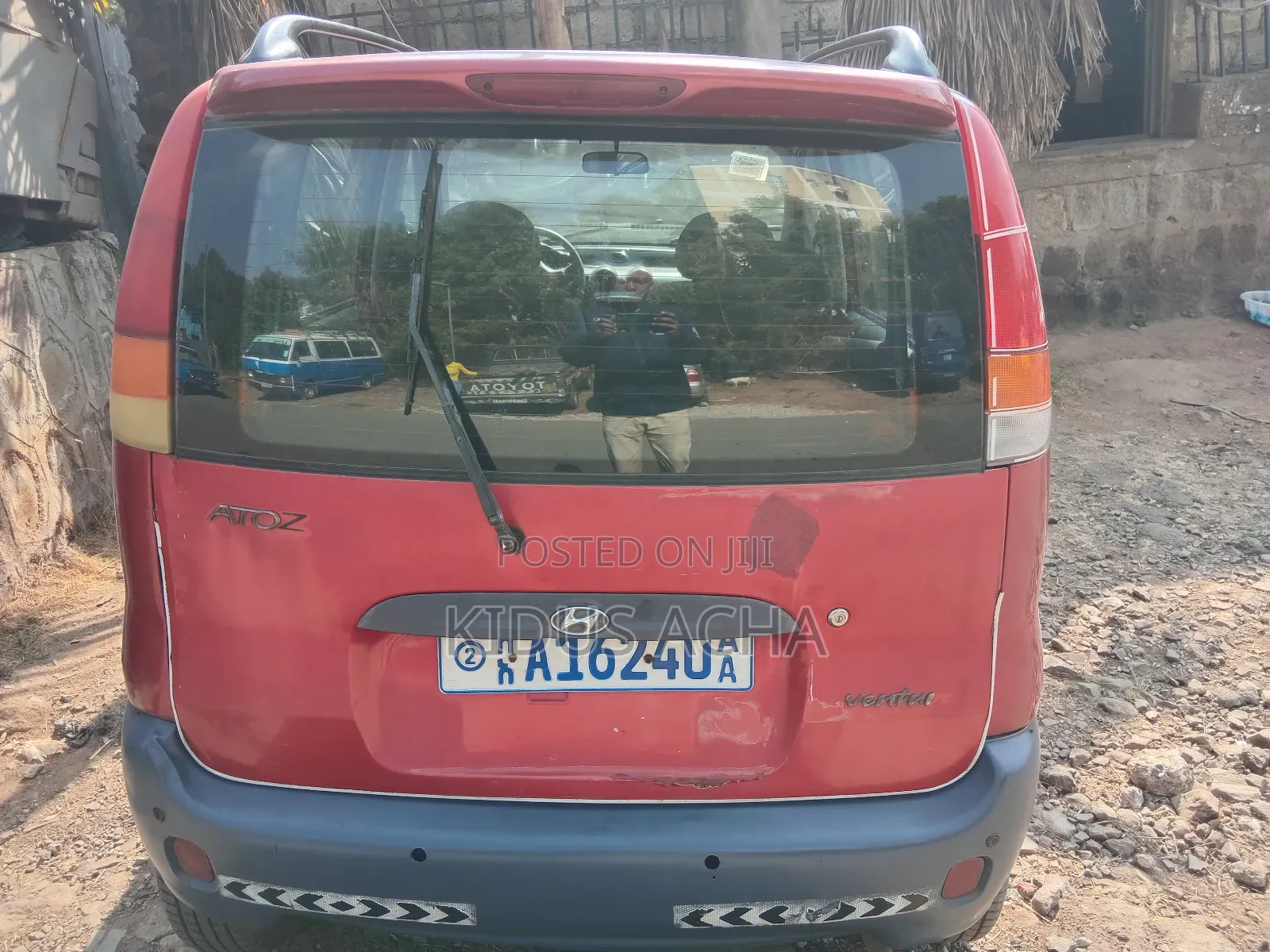 Hyundai Atos 1998 Red