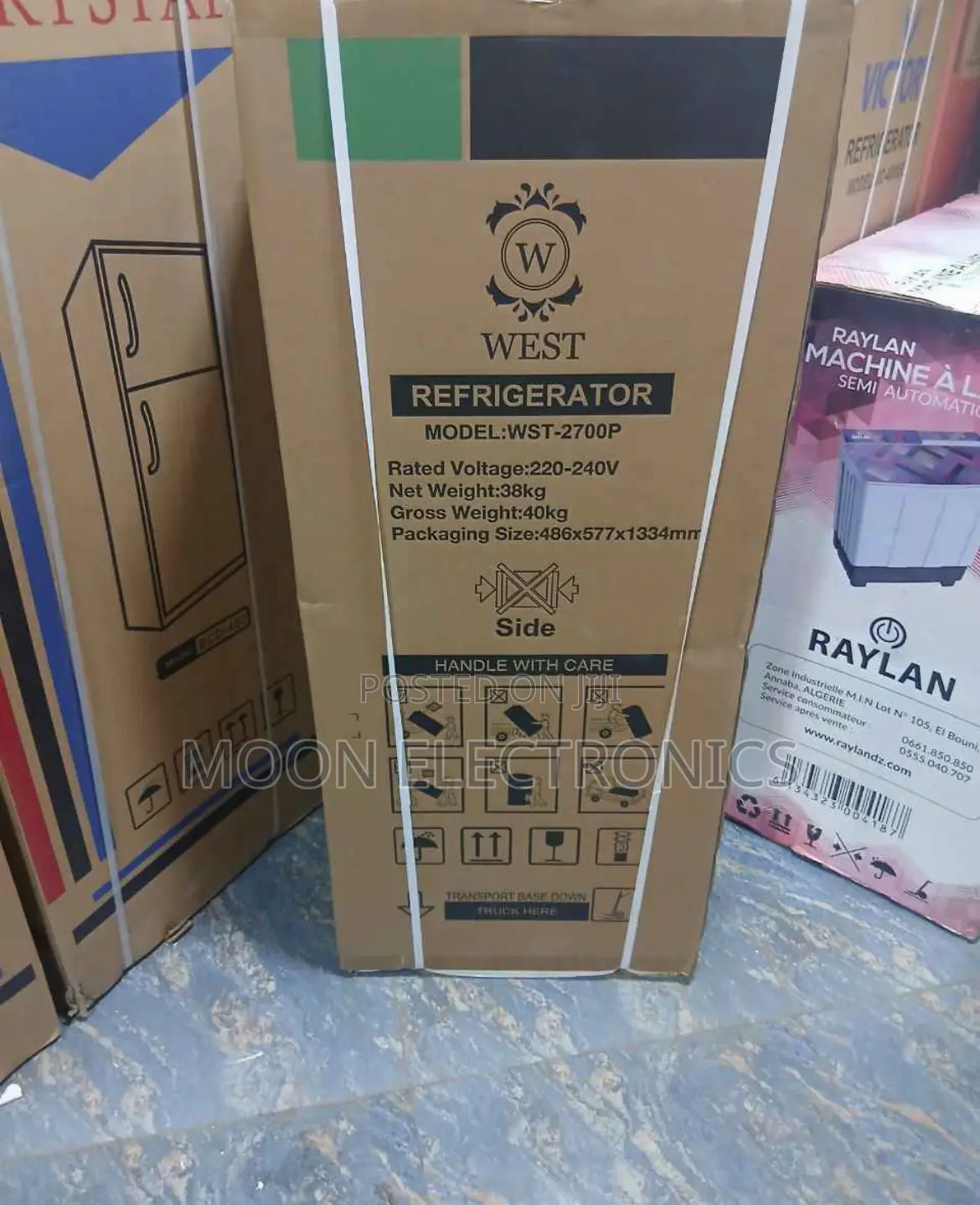 West 270 L Refrigerator – Compact Reliable Cooling!