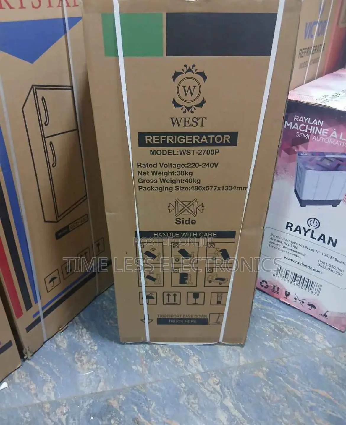 West 270 L Refrigerator – Compact Reliable Cooling!