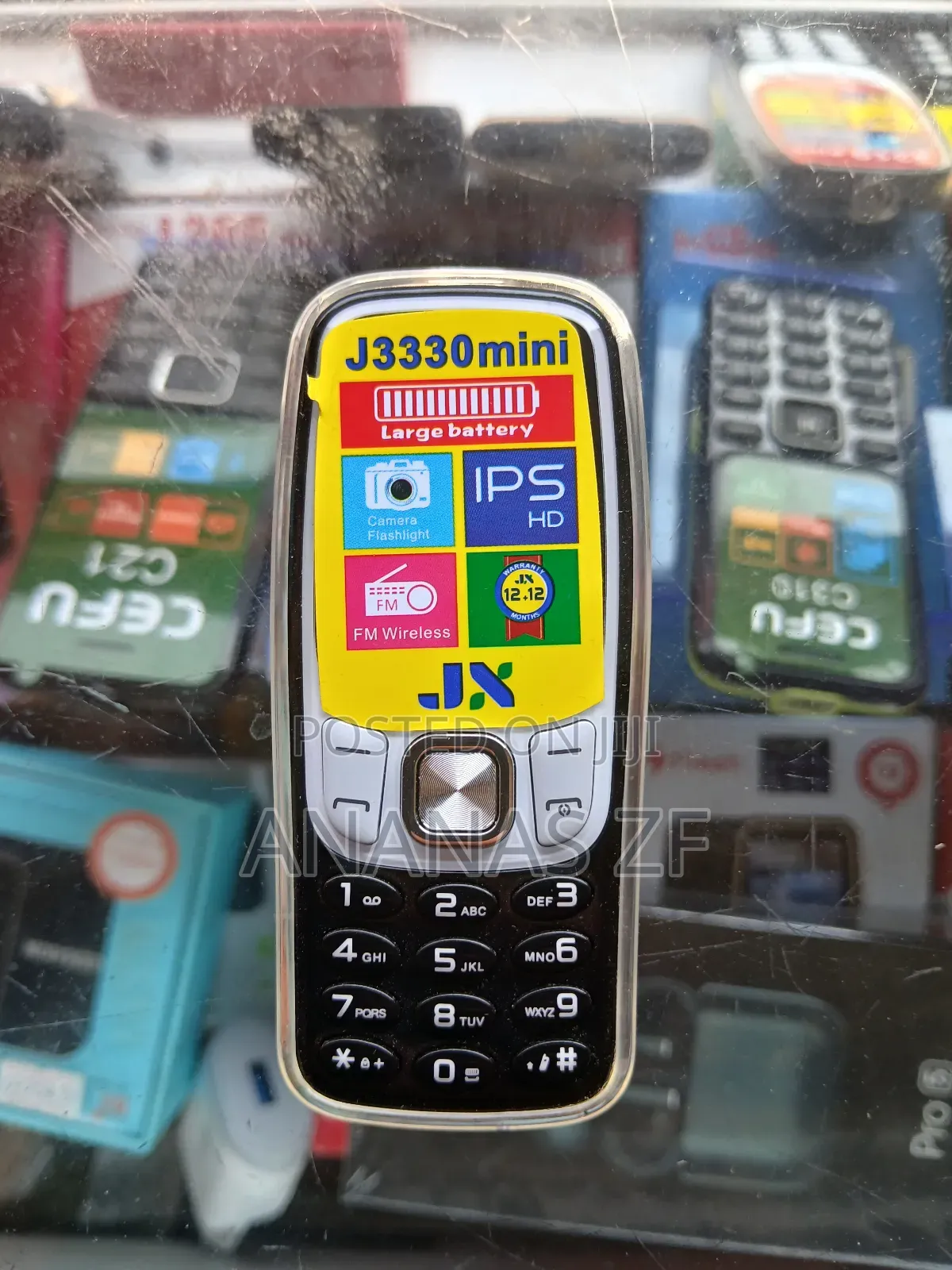 New JX J3330mini Black