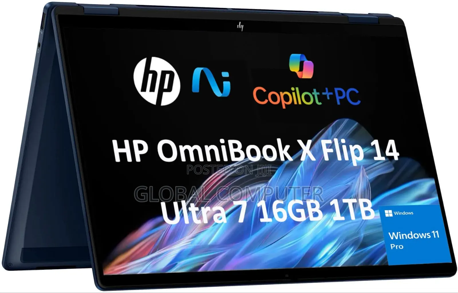 New HP OmniBook X Laptop 14-Fe0097nr 16GB Intel Core Ultra 7 SSD 1T