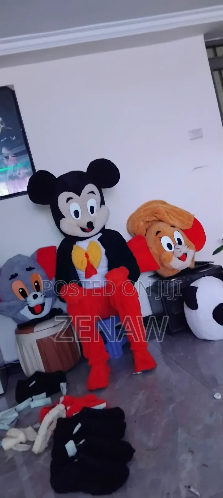 የሚለበስ አሻንጉሊት Mascot Ostume