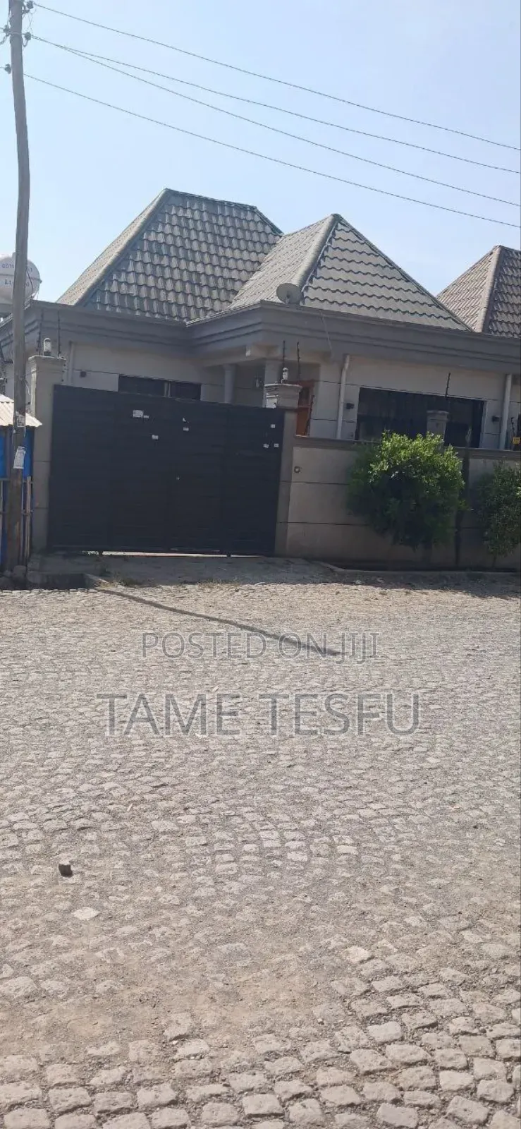 Furnished 3bdrm Villa in ሰሚት ኮፓዉንድ ዉስጥ, Bole for sale