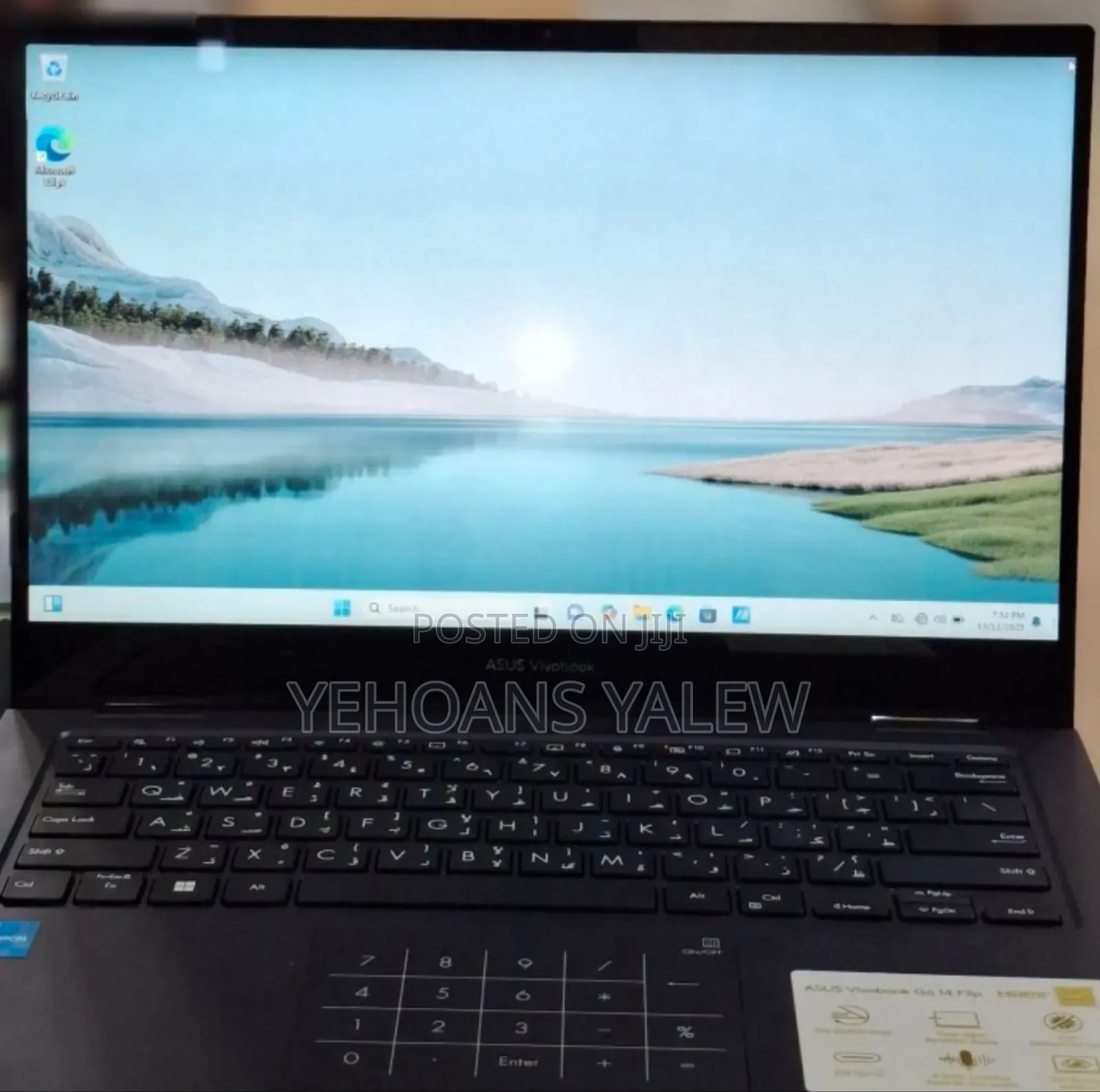 New Laptop Asus VivoBook Flip 14 TP412UA 4GB Intel Celeron SSD 128GB