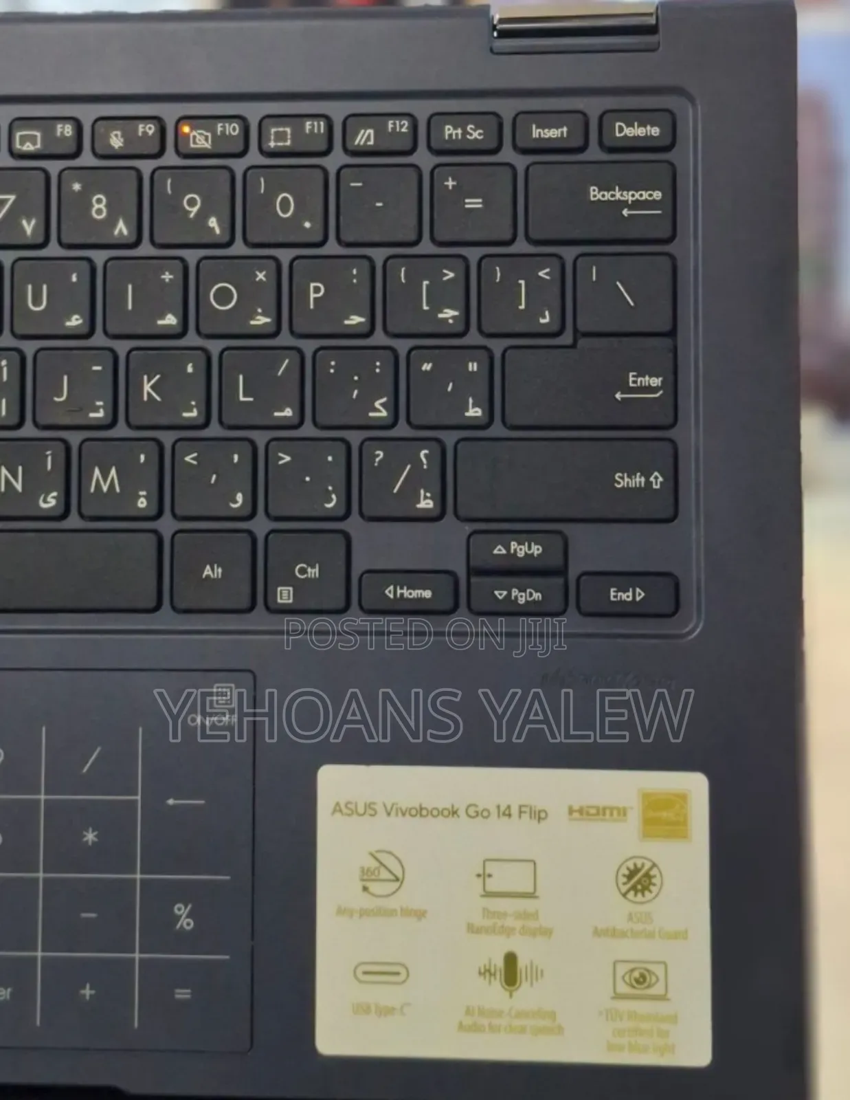 New Laptop Asus VivoBook Flip 14 TP412UA 4GB Intel Celeron SSD 128GB