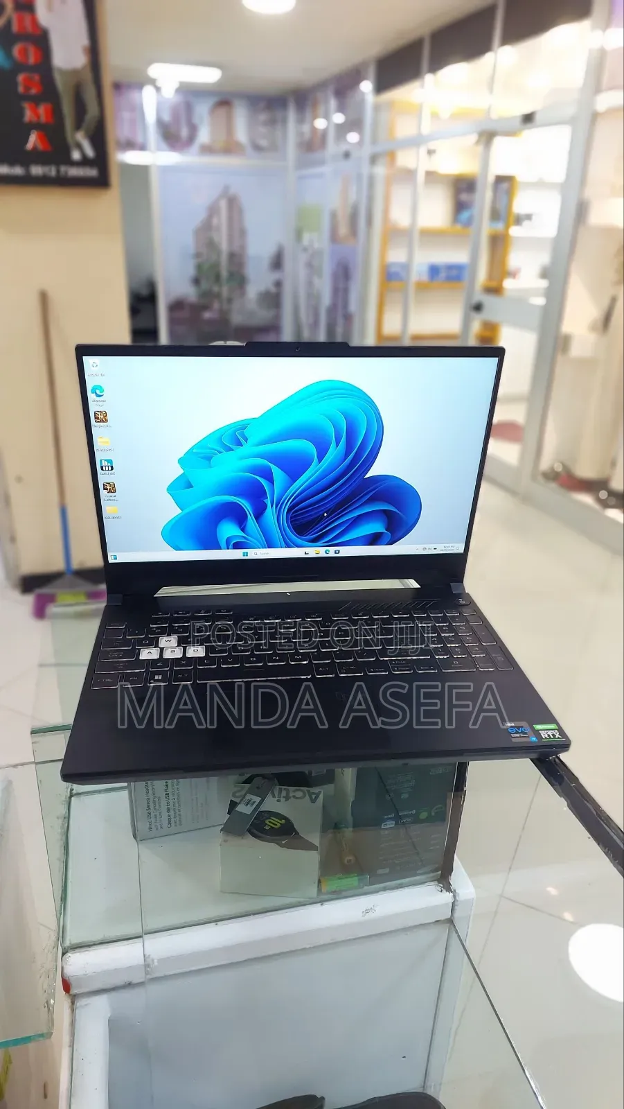 New Laptop Asus TUF Dash F15 16GB Intel Core I7 SSD 512GB